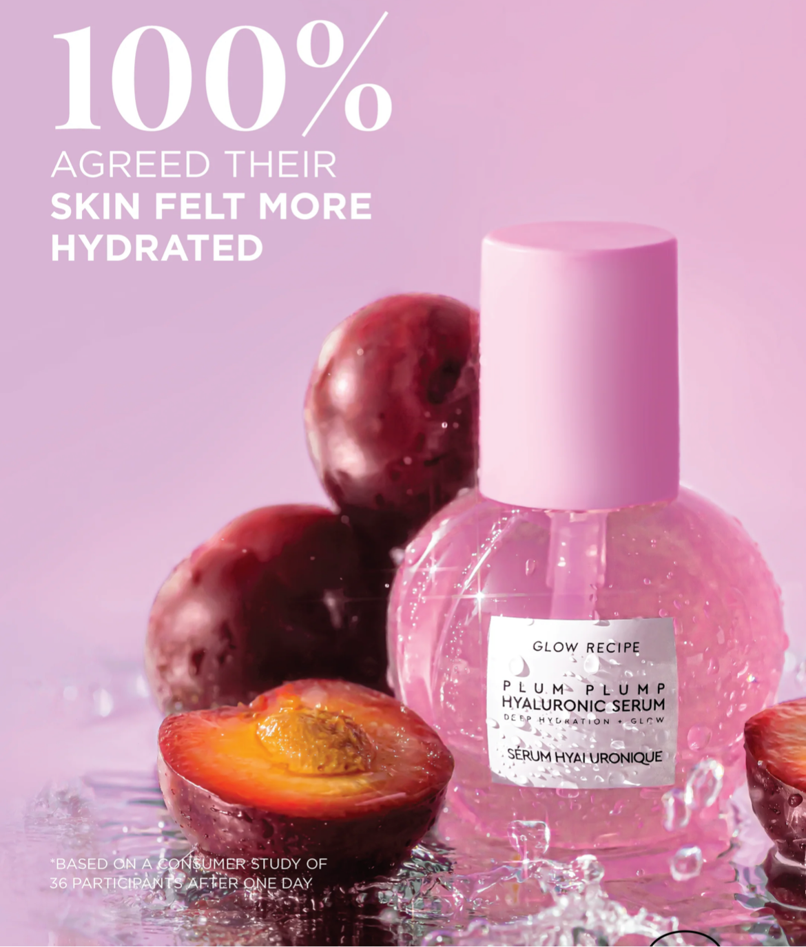 GLOW RECIPE Hydration Vacation Plum Plum Hyaluronic Duo