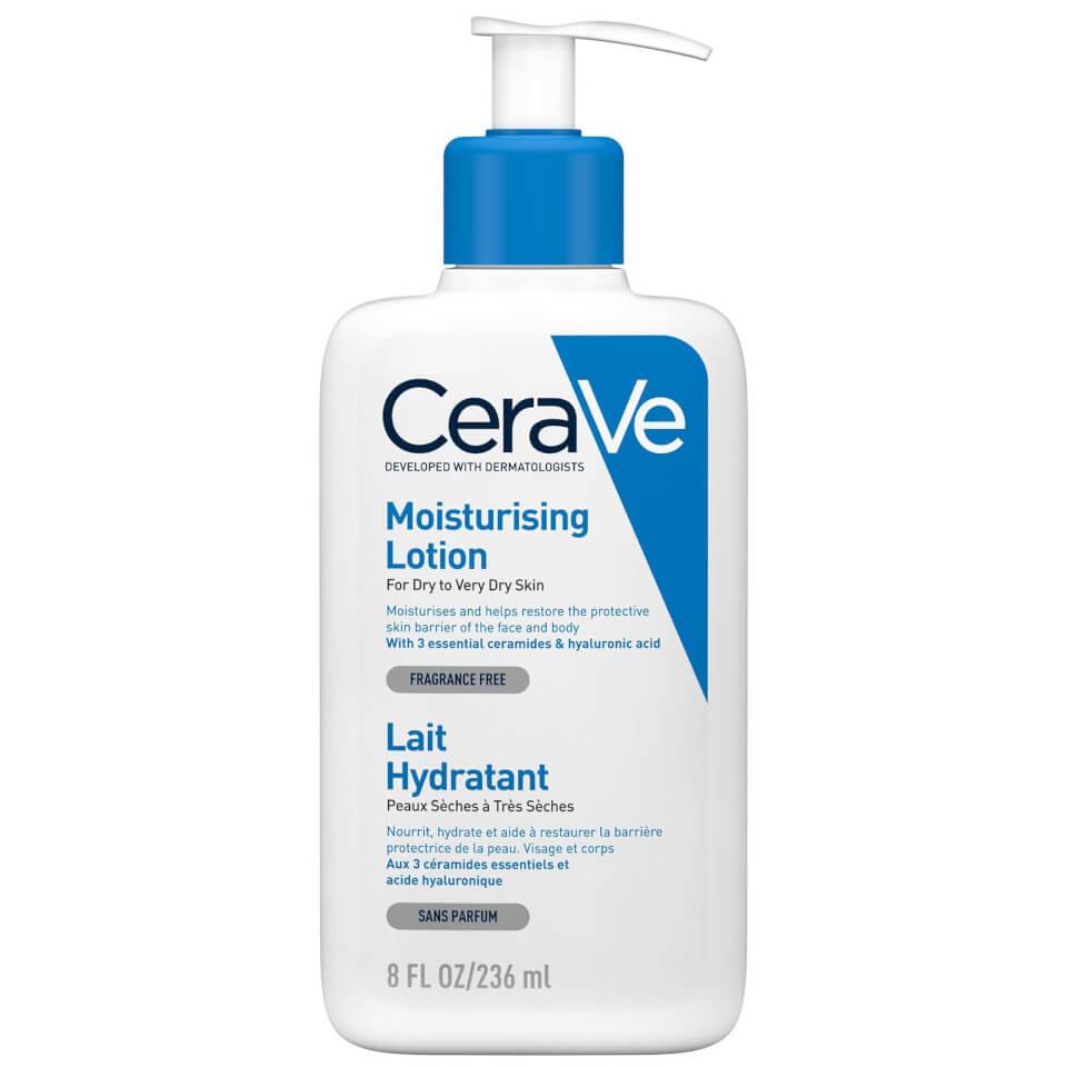 Locion hidratues CERAVE me ceramide për lëkurë të thatë në shumë të thatë 236 ml