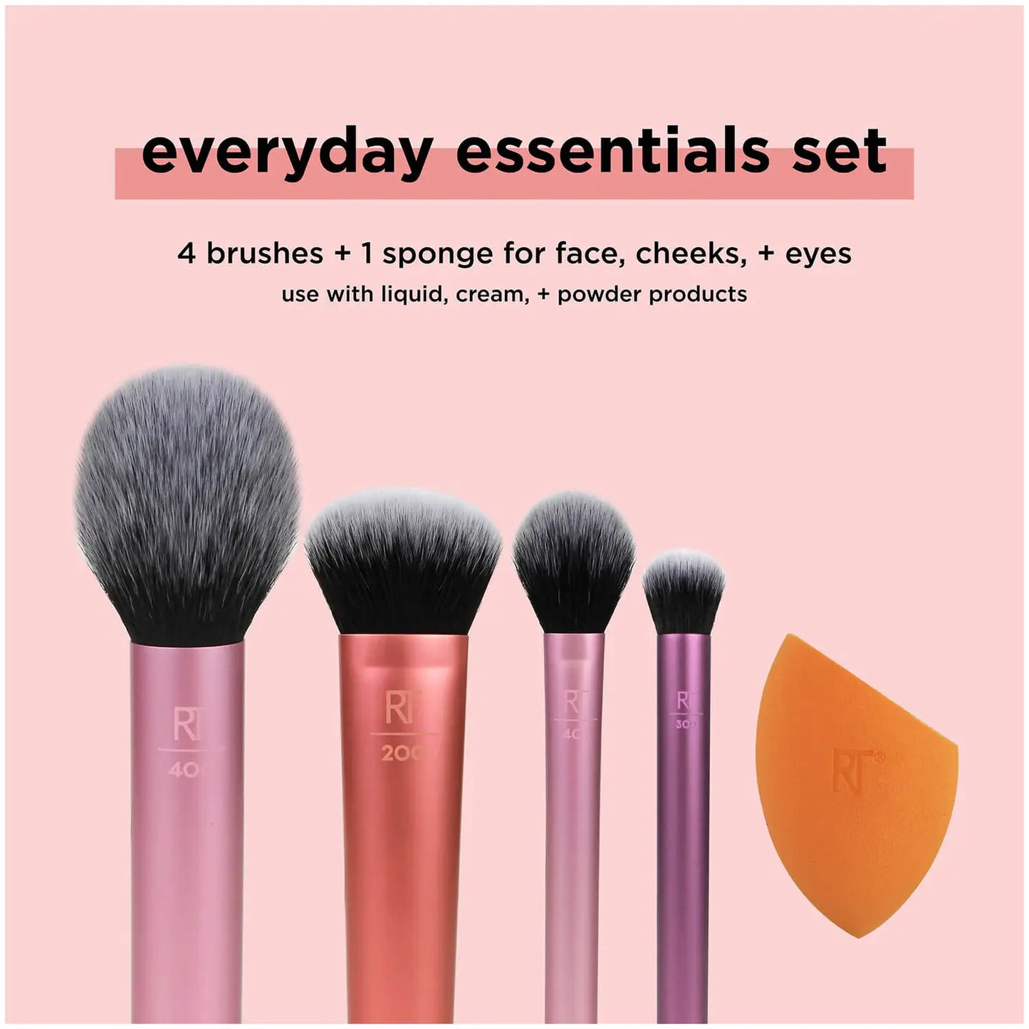 Set furçash REAL TECHNIQUES Everyday Essentials (me vlerë 35 £)