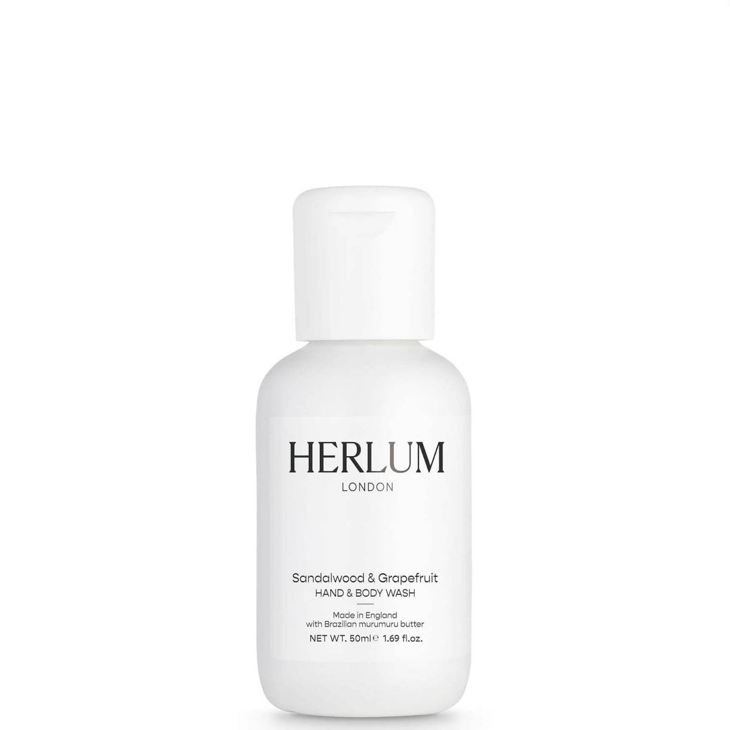 HERLUM larës për duar dhe trup, dru sandali dhe grejpfrut 50 ml