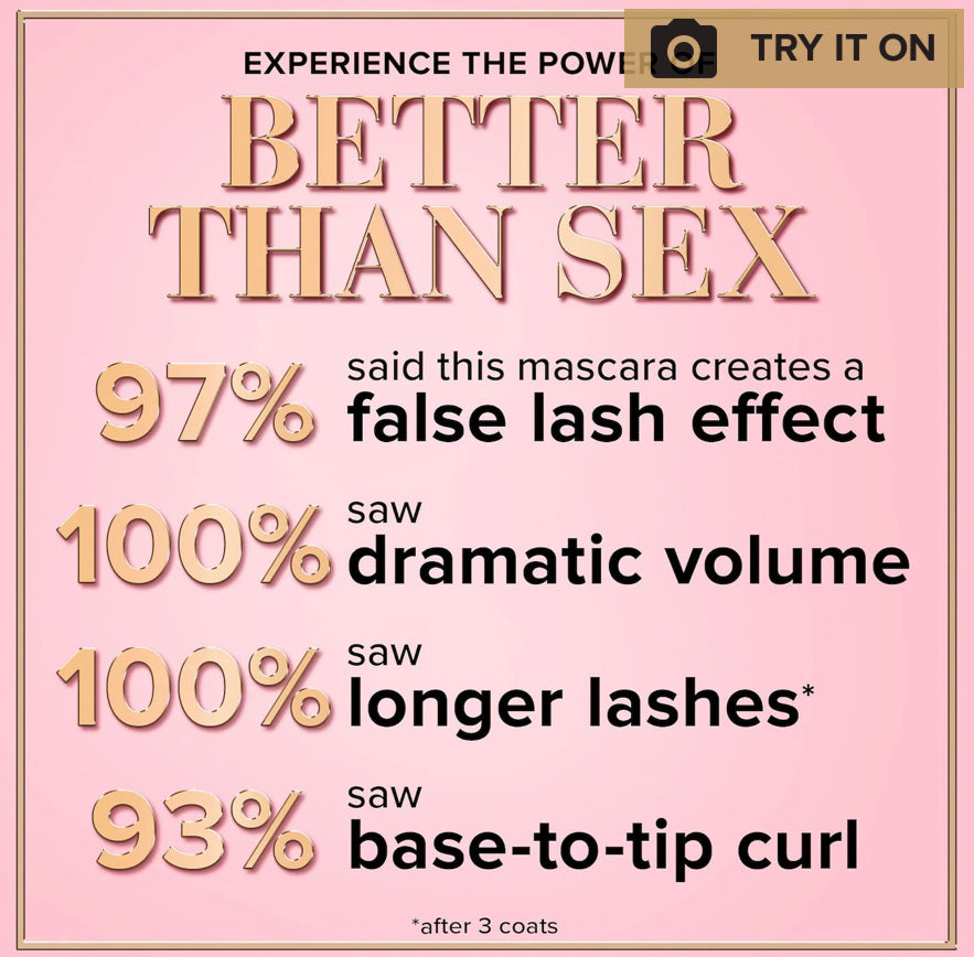 Bojë për vetulla TOO FACED Better Than Sex - Madhësia e udhëtimit 3.9 G