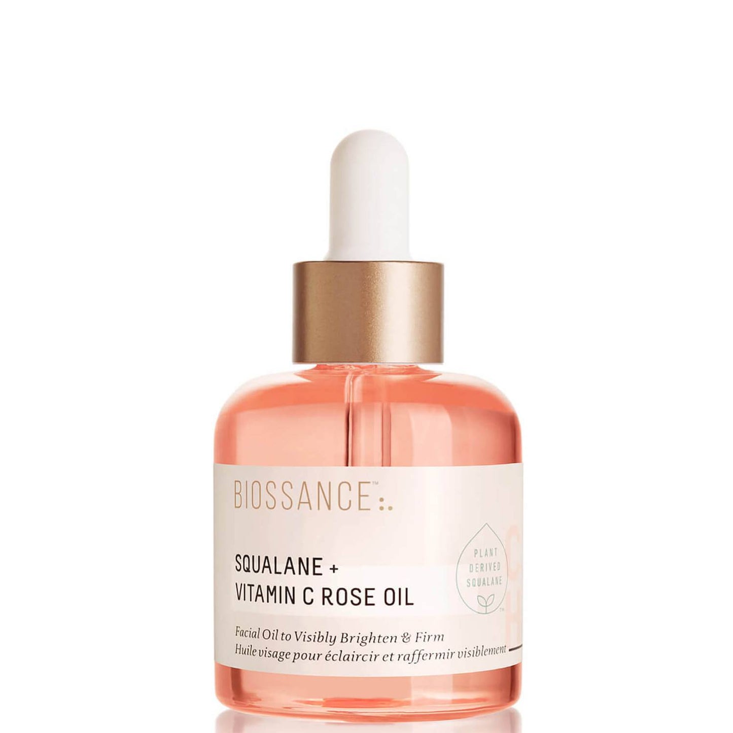 BIOSSANCE Squalane + Vitamina C vaj trëndafili