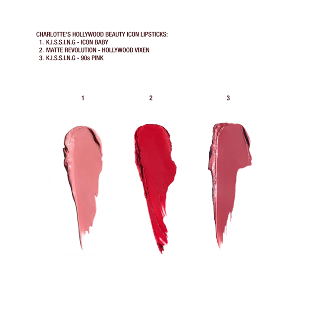 CHARLOTTE'S ICONIC HOLLYWOOD LIP TRIO