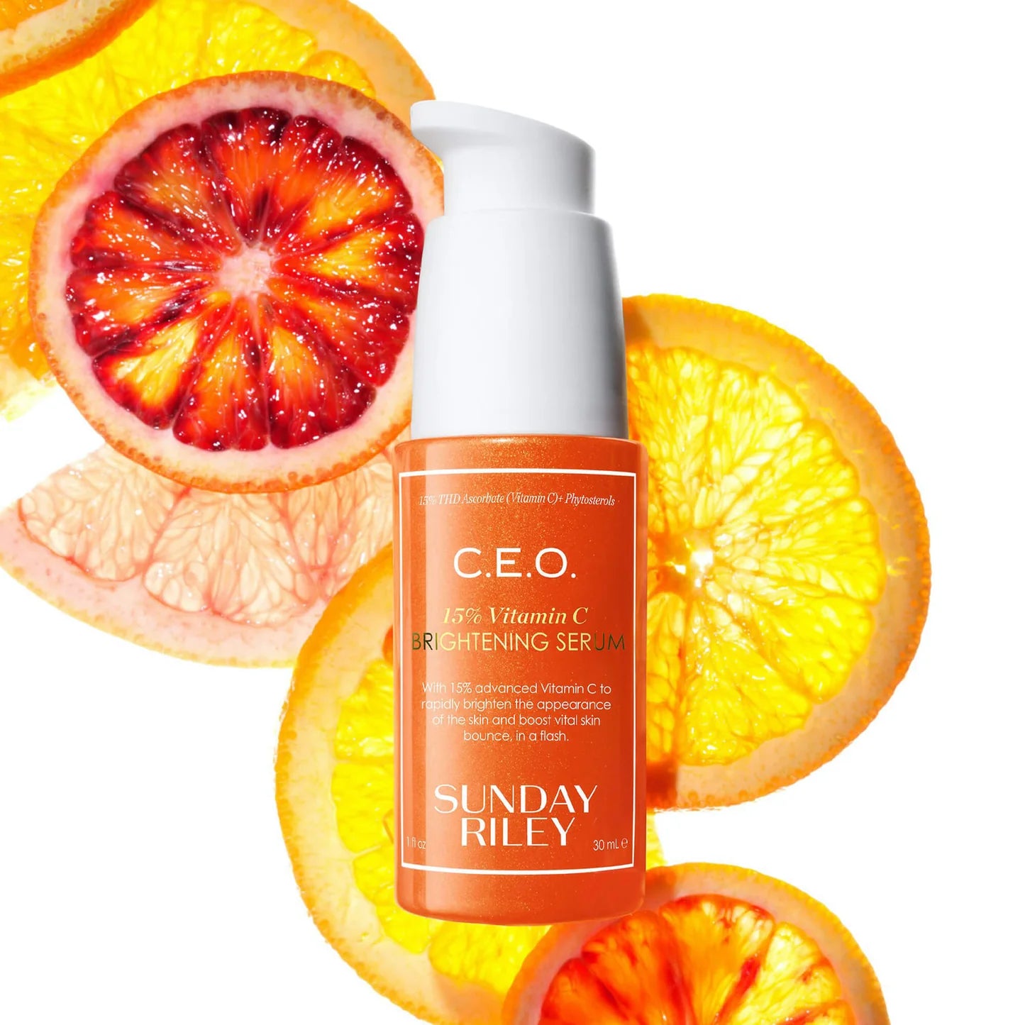 SUNDAY RILEY C.E.O. 15% Vitamin C Brightening Serum