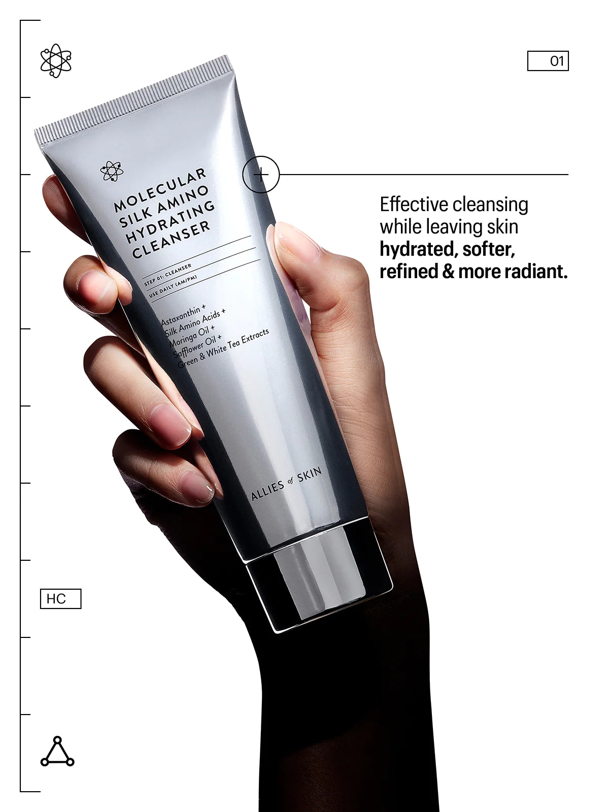 ALLIES OF SKIN Pastrues Amino Hidratar Molecular Silk 25ml