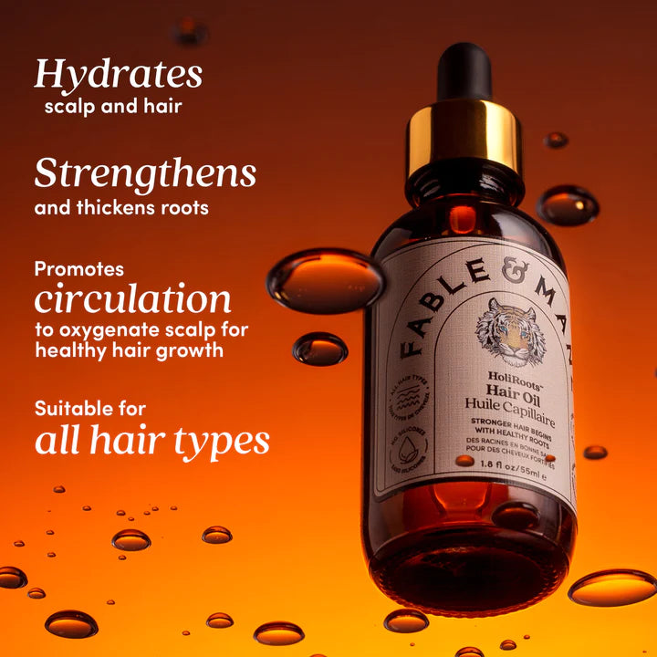 Vaj flokësh FABLE&amp;MANE HoliRoots™ 14.4ML