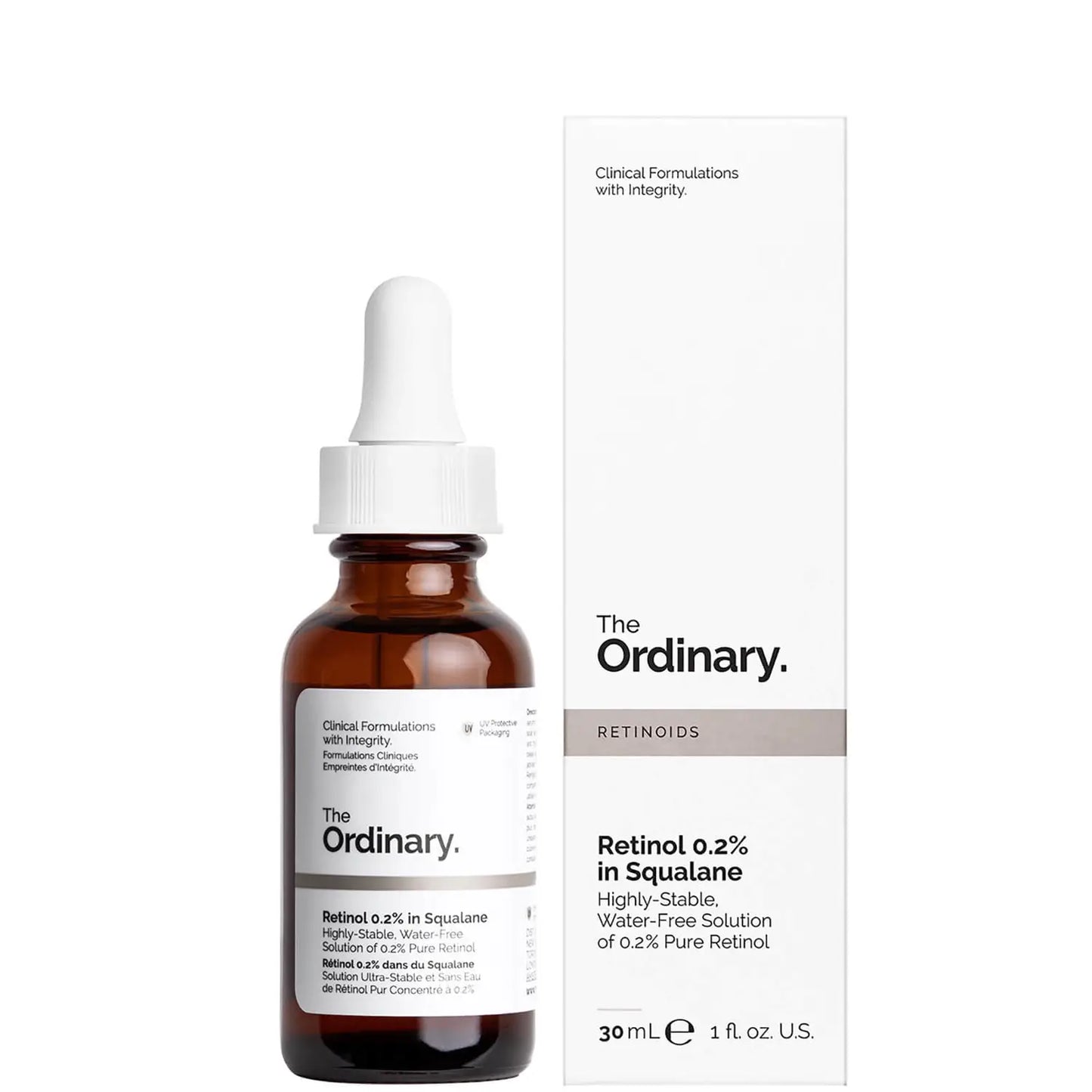 Serumi i zakonshëm Retinol 0.2% në Squalane 30ml