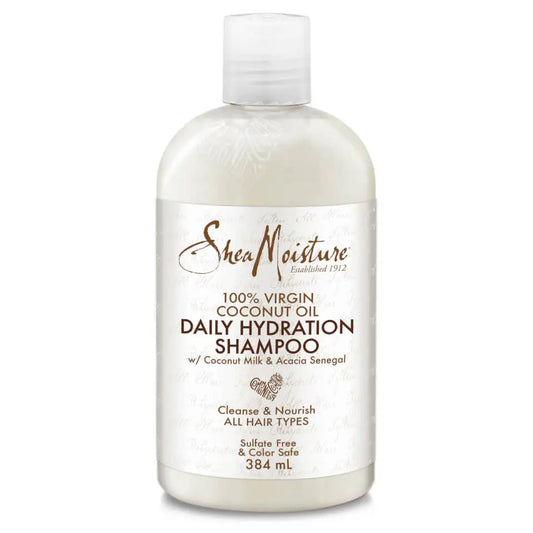 Shampo hidratimi ditor SHEA MOISTURE 100% vaj kokosi i virgjër 384 ml