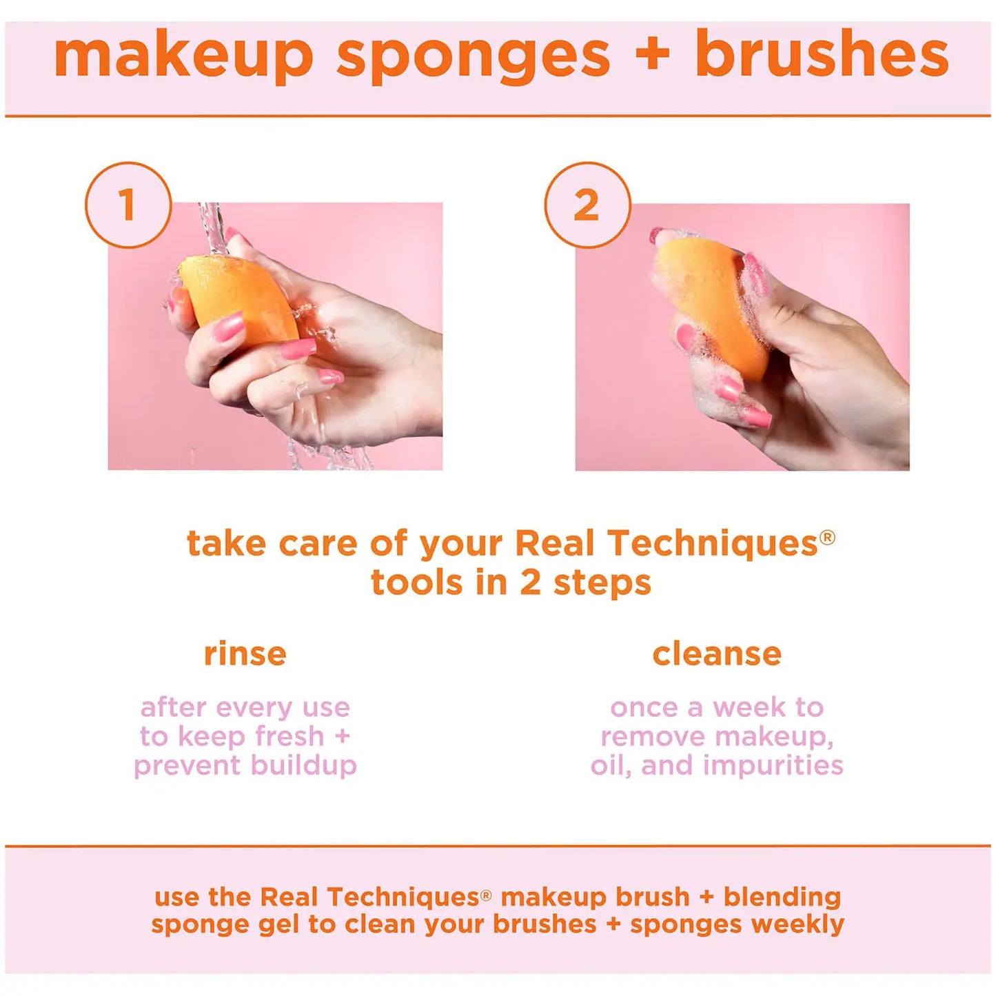 REAL TECHNIQUES Everyday Essentials Brush Set (Worth £35)