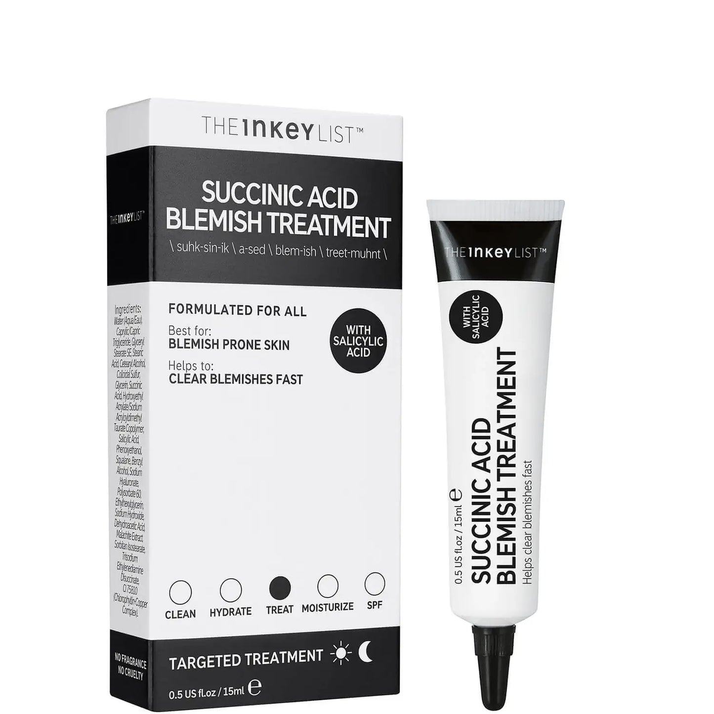 LISTA E BJESËVE Trajtim i njollave me acid succinic 15ml