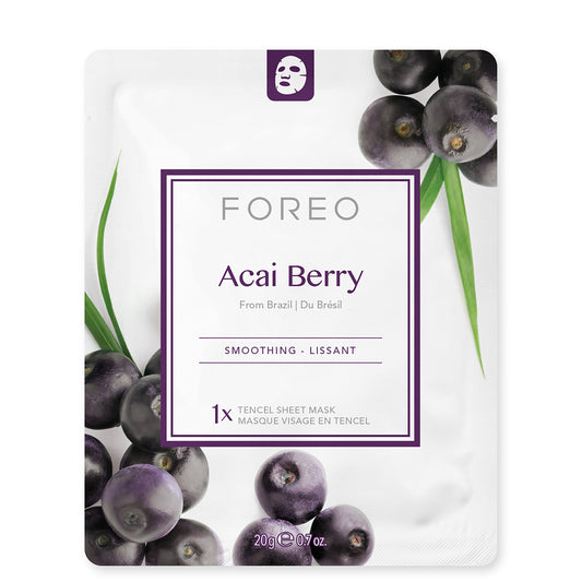 FOREO Sweden Acai Berry sheet mask