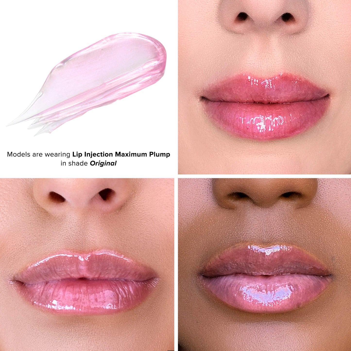 SET SHUMË FACED Plump &amp; Pretty Kisses: Set Trio Lip Plumper Gloss Size Travel