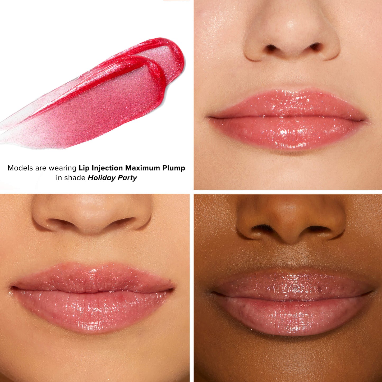 SET SHUMË FACED Plump &amp; Pretty Kisses: Set Trio Lip Plumper Gloss Size Travel