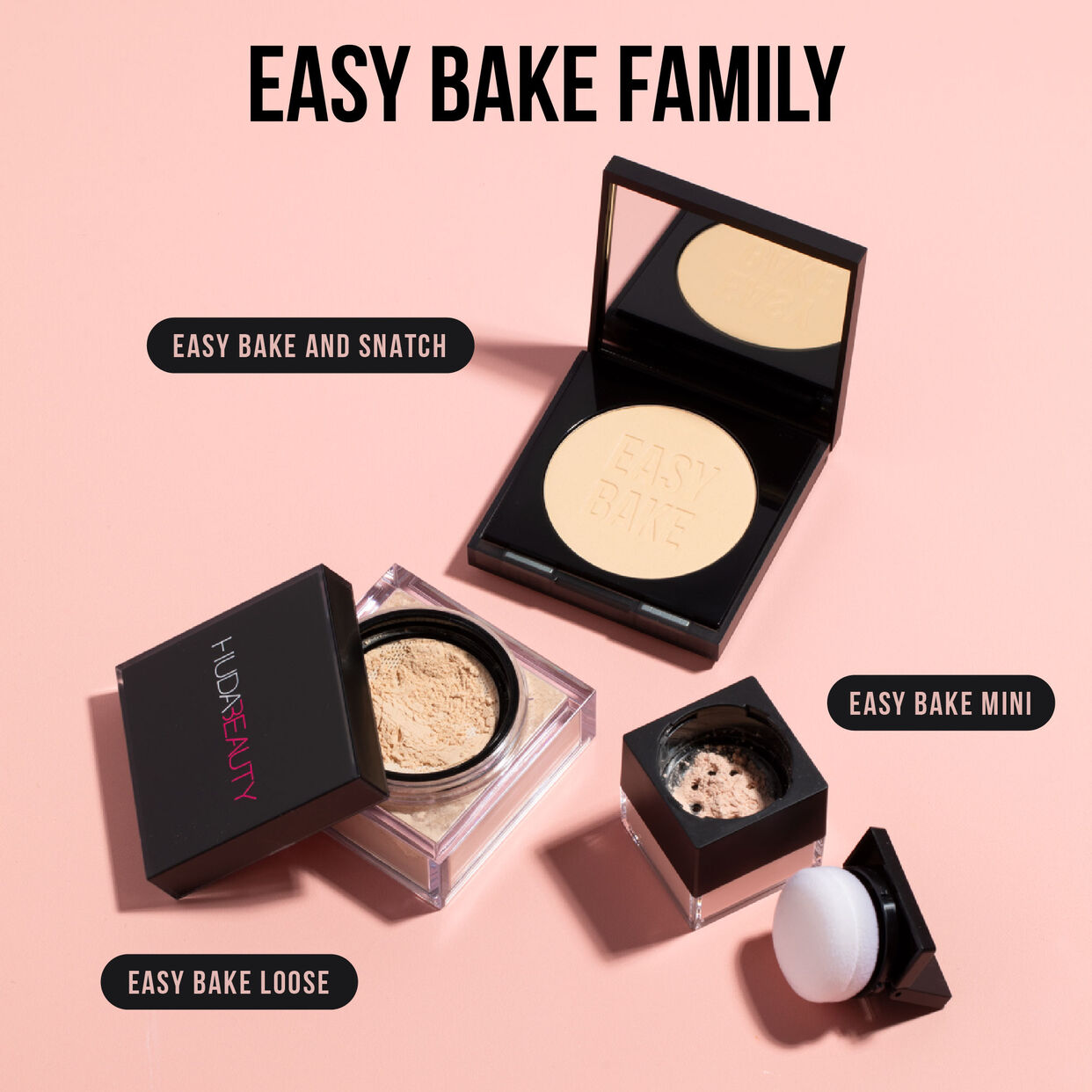 HUDA BEAUTY Easy Bake Loose Baking & Setting Powder