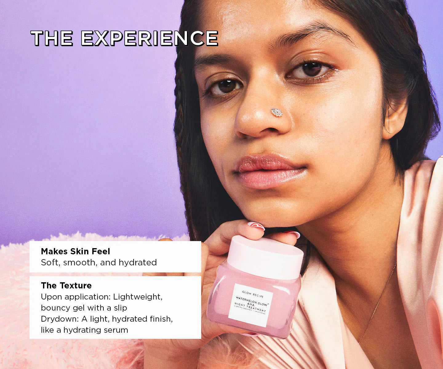 RECETA GLOW Shalqiri Glow AHA Night Treatment 25 ml