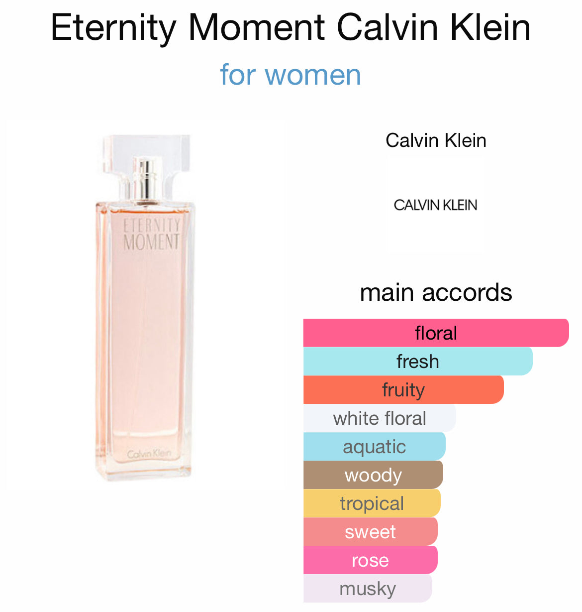CALVIN KLEIN Eternity Moment Ujë Parfumi 100ml 