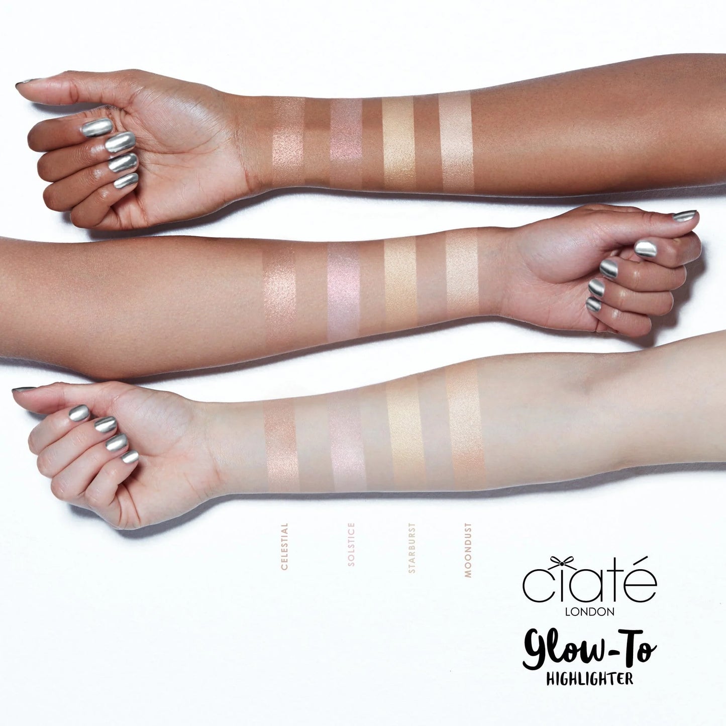 CIATE LONDON Glow-To Highlighter - Madhësia e udhëtimit 1,5 G