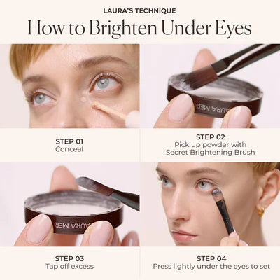 LAURA MERCIER Secret Brightening Color Correcting Under Eye Setting Powder