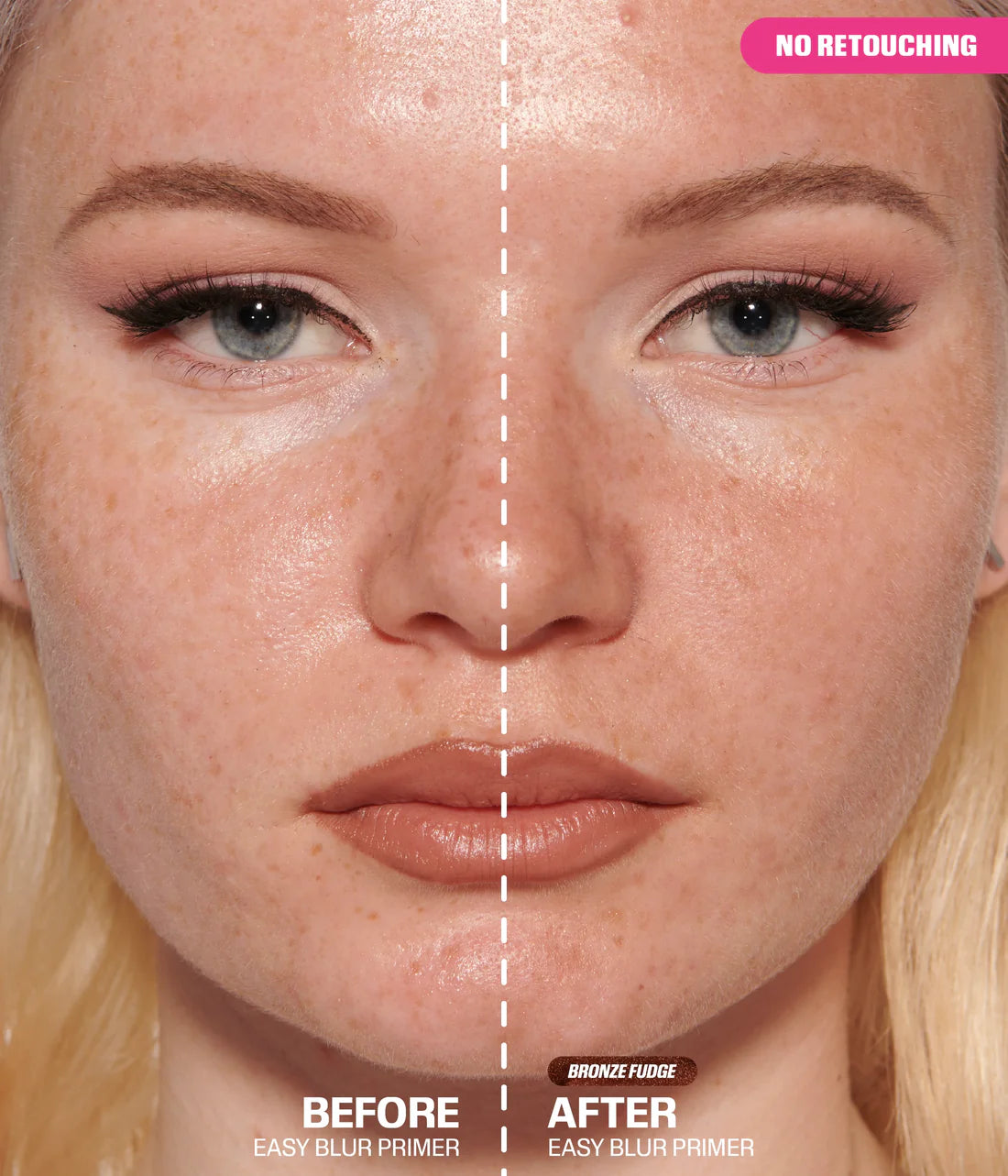 HUDA BEAUTY Easy Blur Silicone-free Smoothing Primer I Bronze Fudge