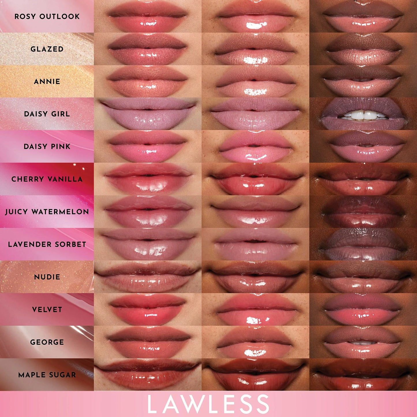 LAWLESS Forget The Filler Lip-Plumping Line-Smoothing Gloss