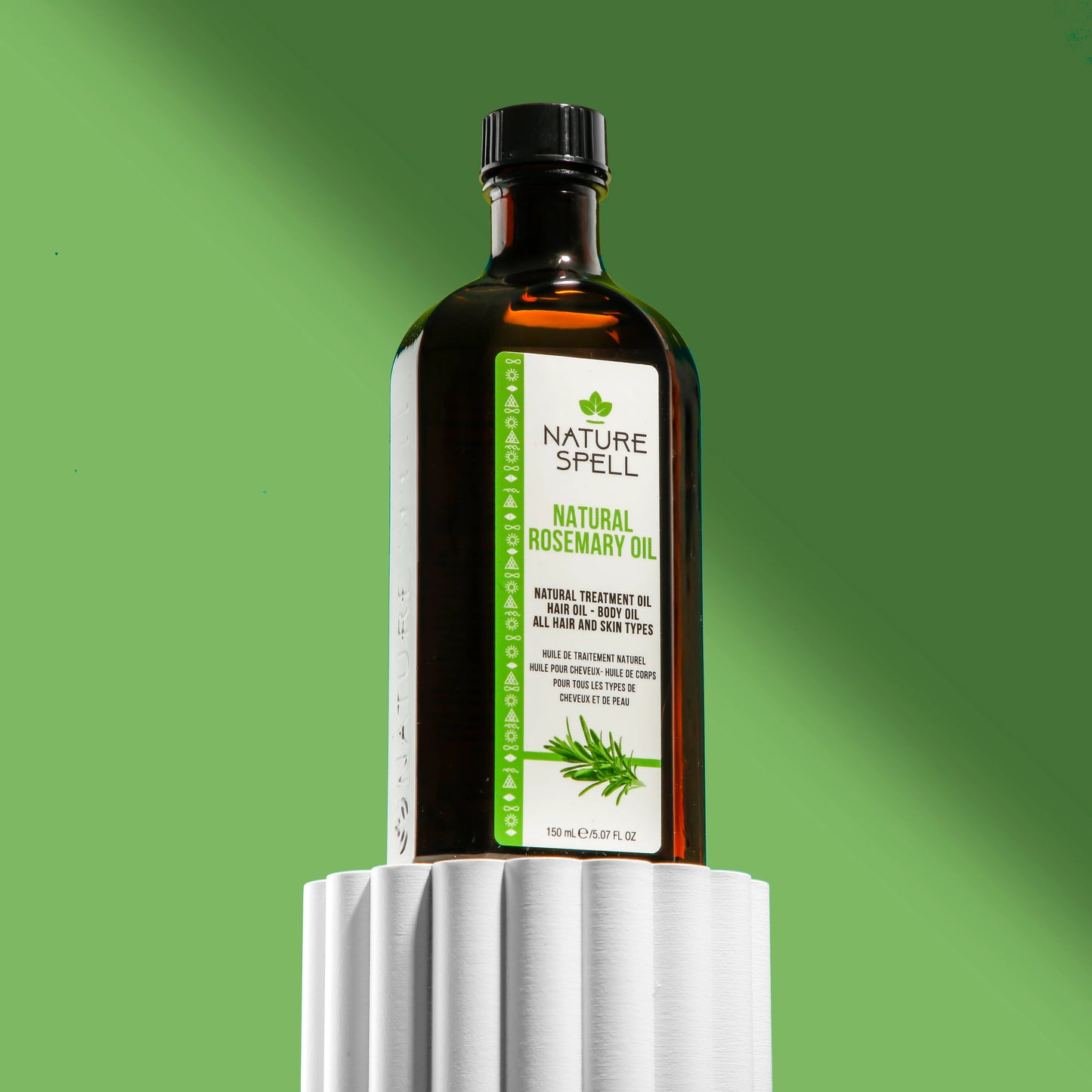 Vaj rozmarine NATURE SPELL për flokë dhe lëkurë 150 ml