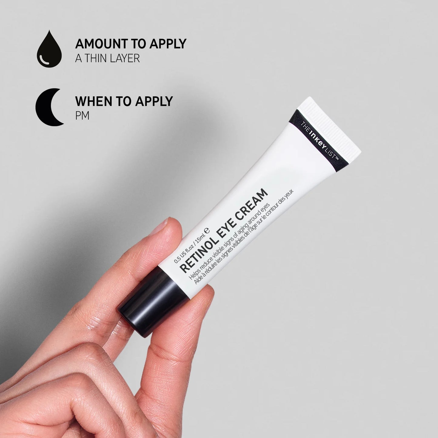 THE INKEY LIST Krem për sytë Retinol 15ml