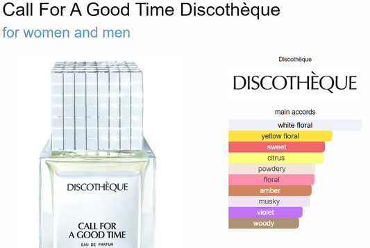 DISCOTHEQUE Call For A Good Time Eau de Parfum