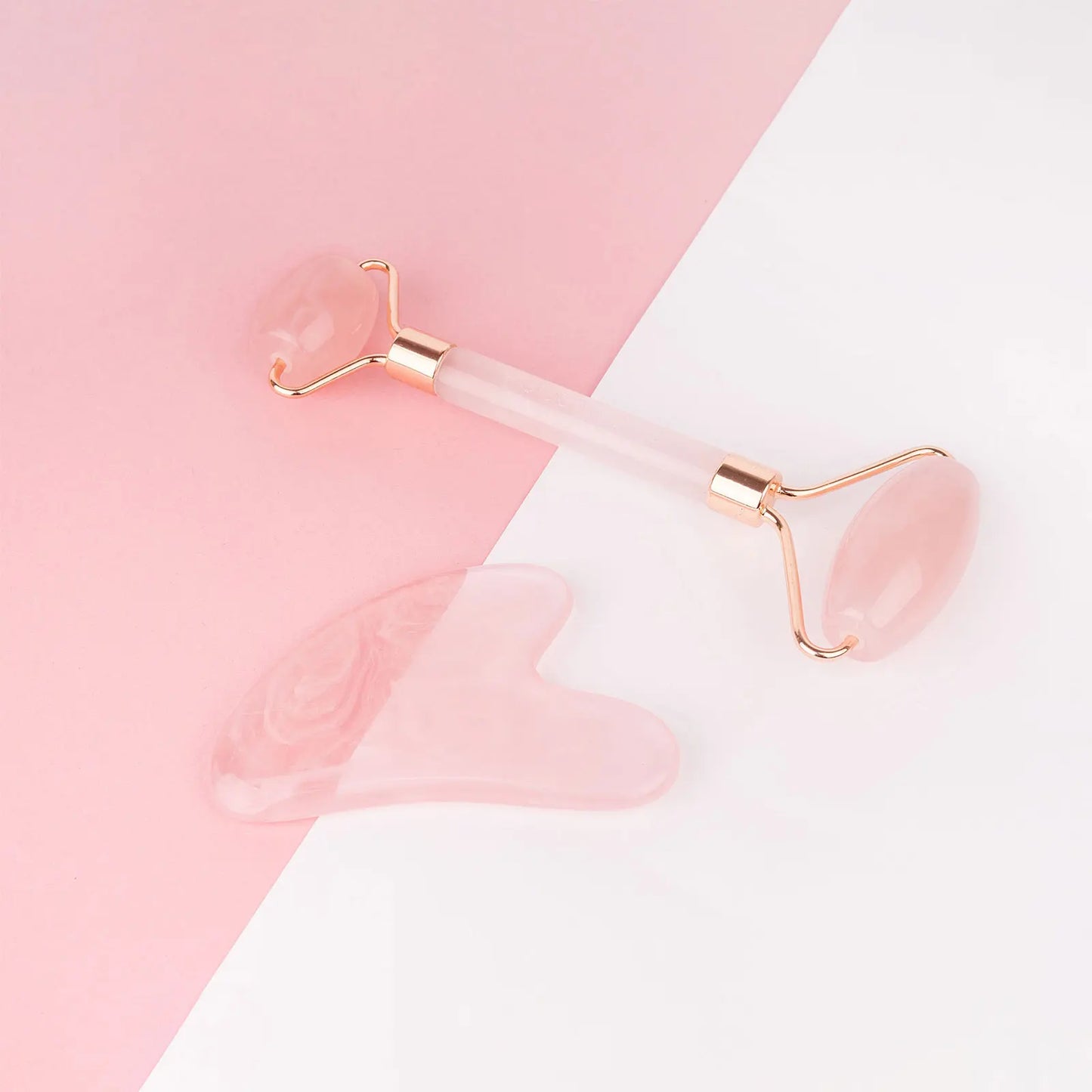 BRUSHWORKS Role Rose Resin &amp; Gua Sha