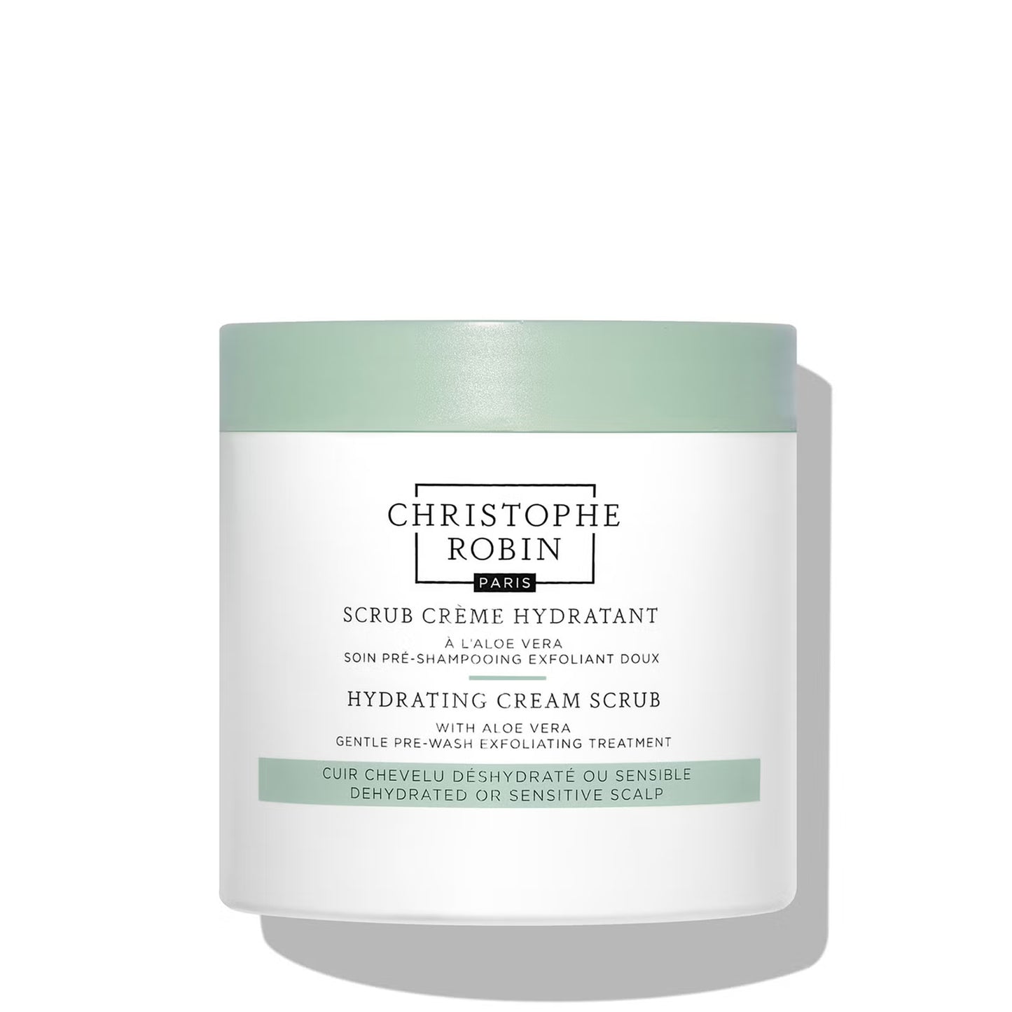 CHRISTOPHE ROBIN Hydrating Cream Scrub with Aloe Vera