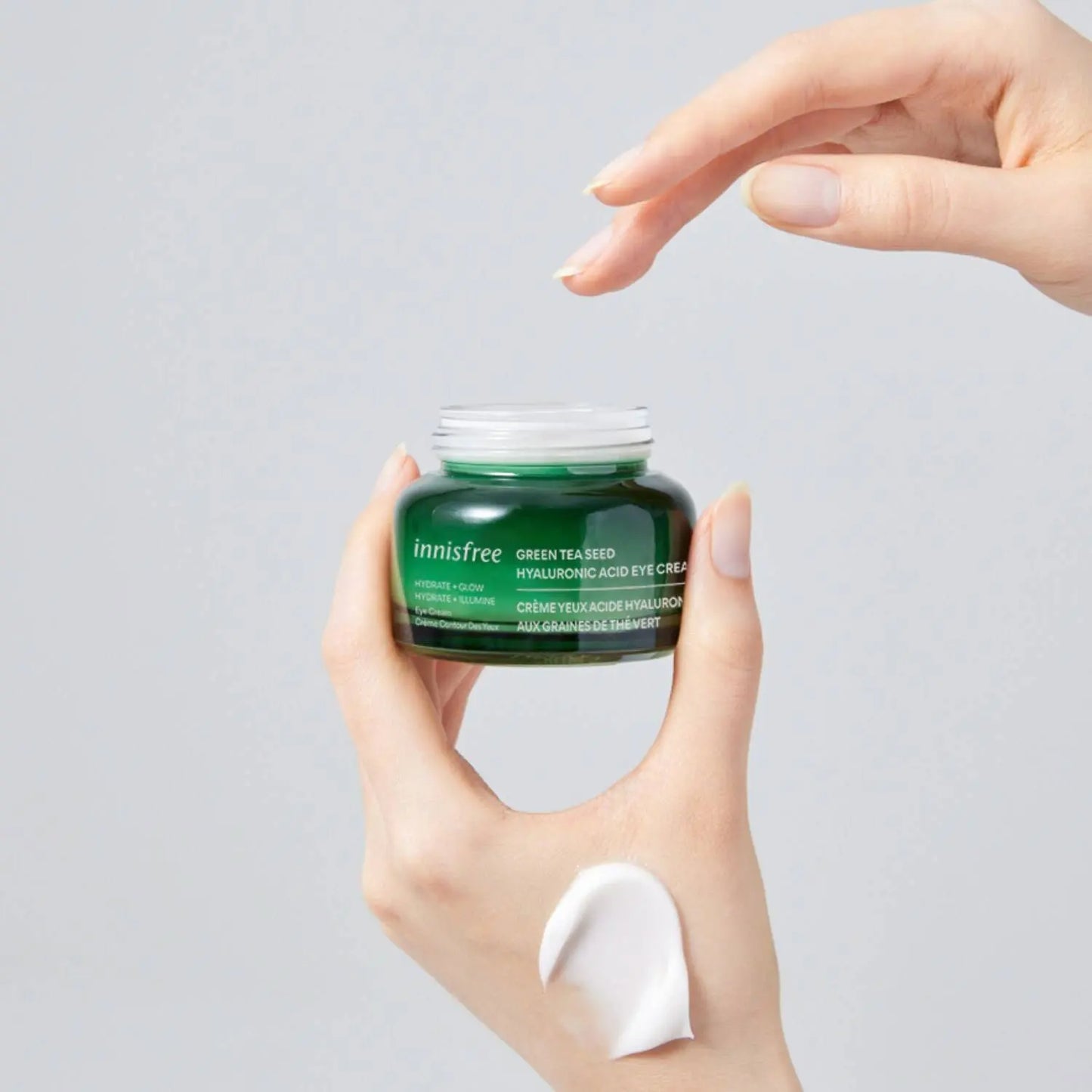 INNISFREE Krem me Acid Hyaluronik të Farave të Çajit të Gjelbër 20ml