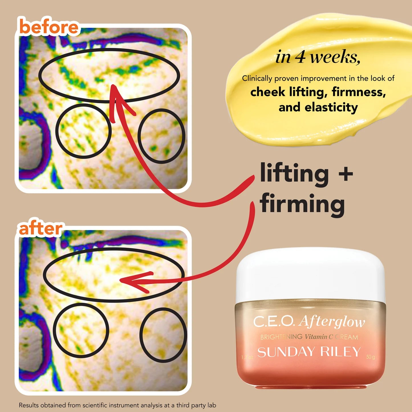 SUNDAY RILEY C.E.O. Afterglow Brightening Vitamin C Gel Cream