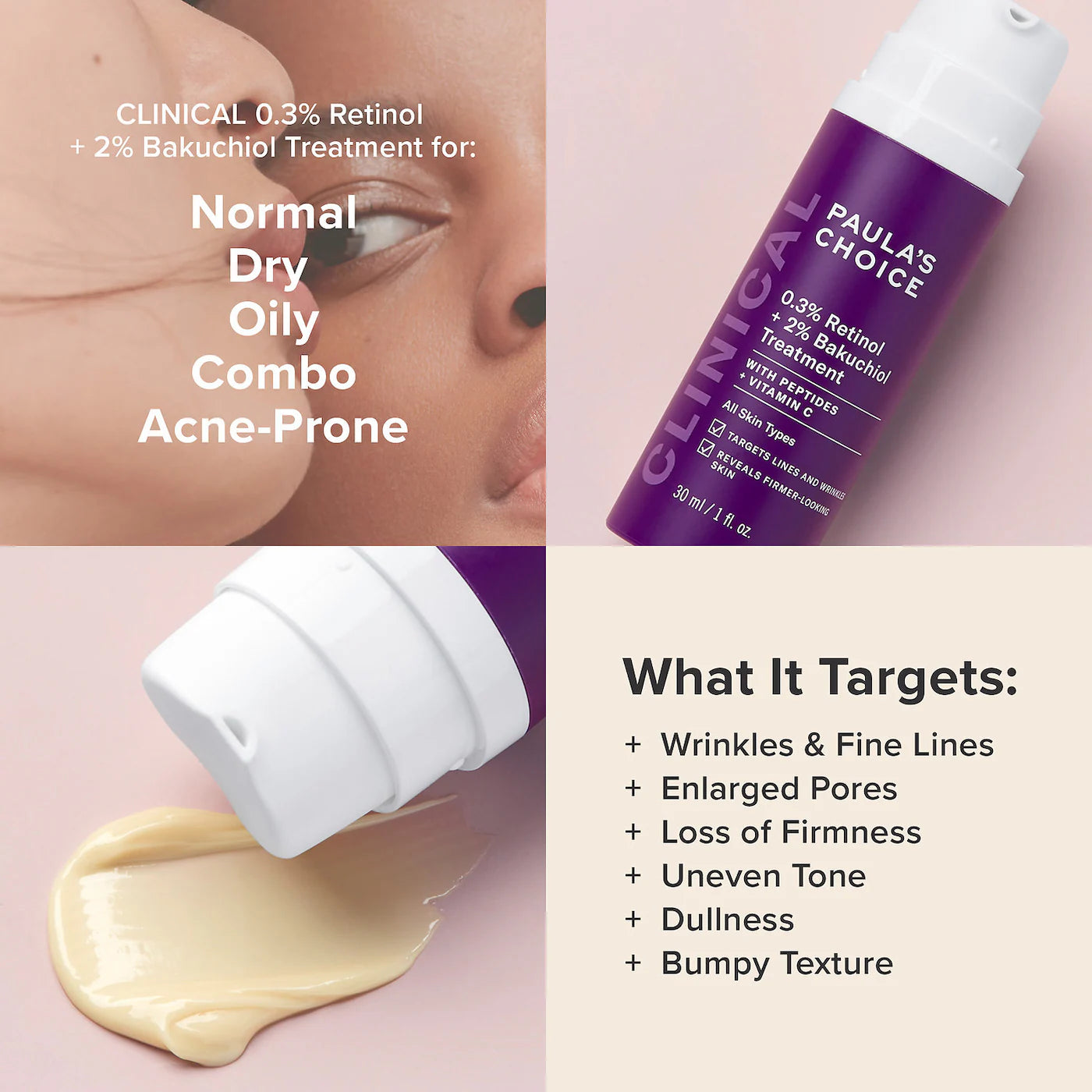 PAULA'S CHOICE Clinical 0.3% Retinol and 2% Bakuchiol Treatment