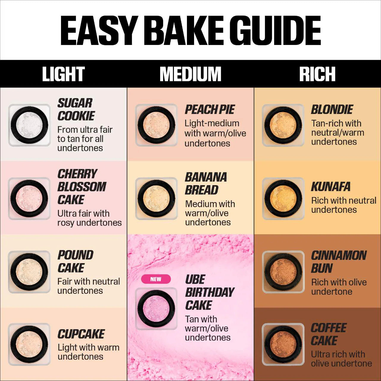 HUDA BEAUTY Easy Bake Loose Baking & Setting Powder
